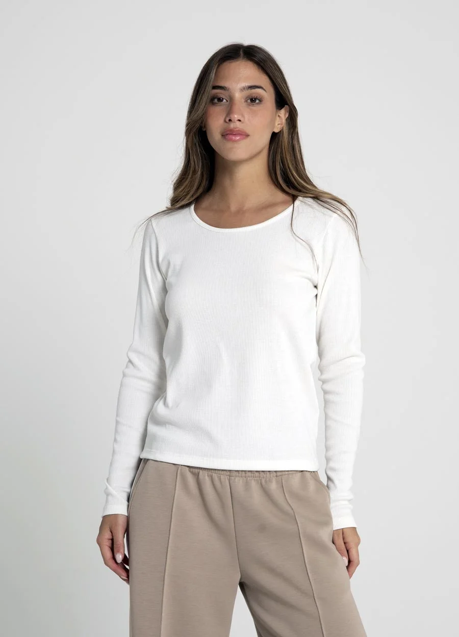 Remera M/L basica morley algodon 
