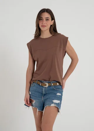 Remera jry recorte delantero  - Vista 1