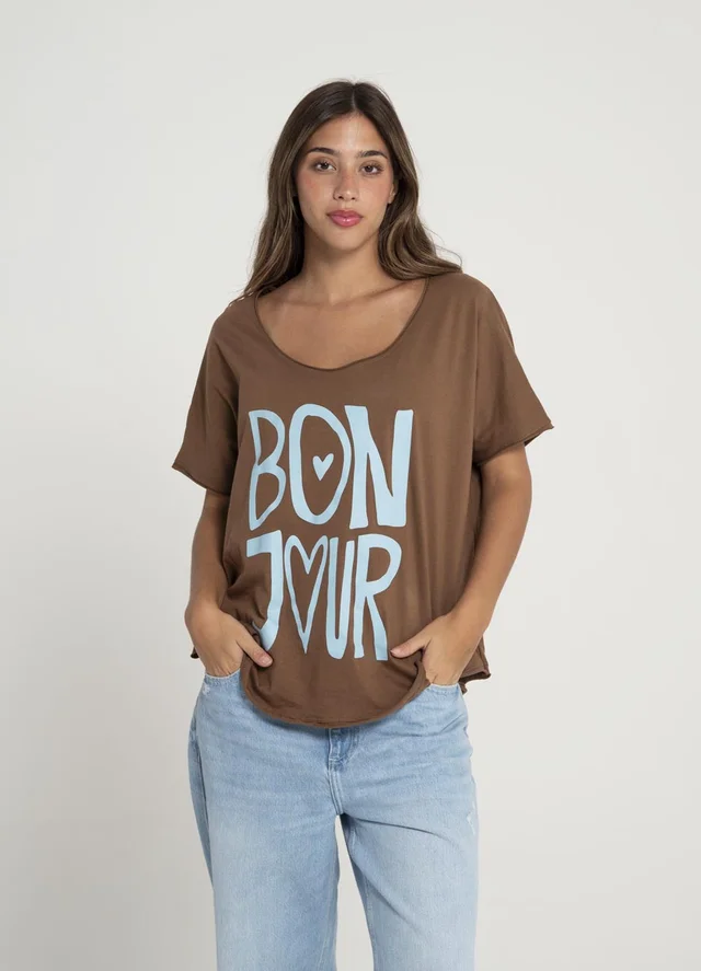 Remera BONJOUR 
