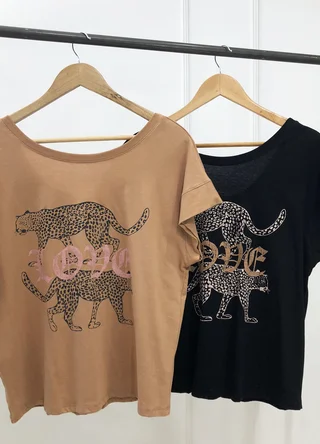 Remera LOVE LEOPARDO - Vista 5