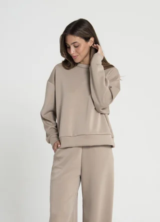 Buzo deportivo con puño recorte en espalda  - Vista 4