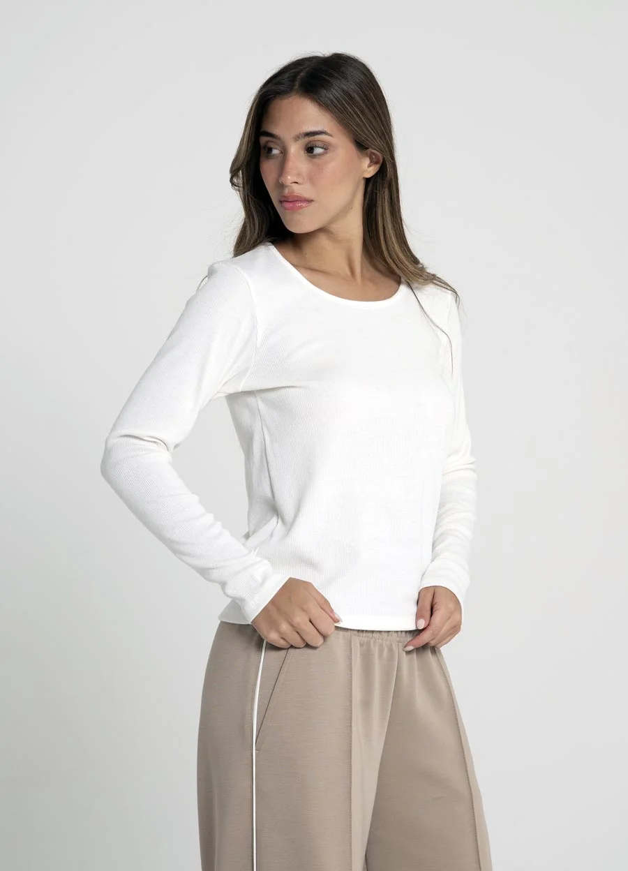 Remera M/L basica morley algodon 