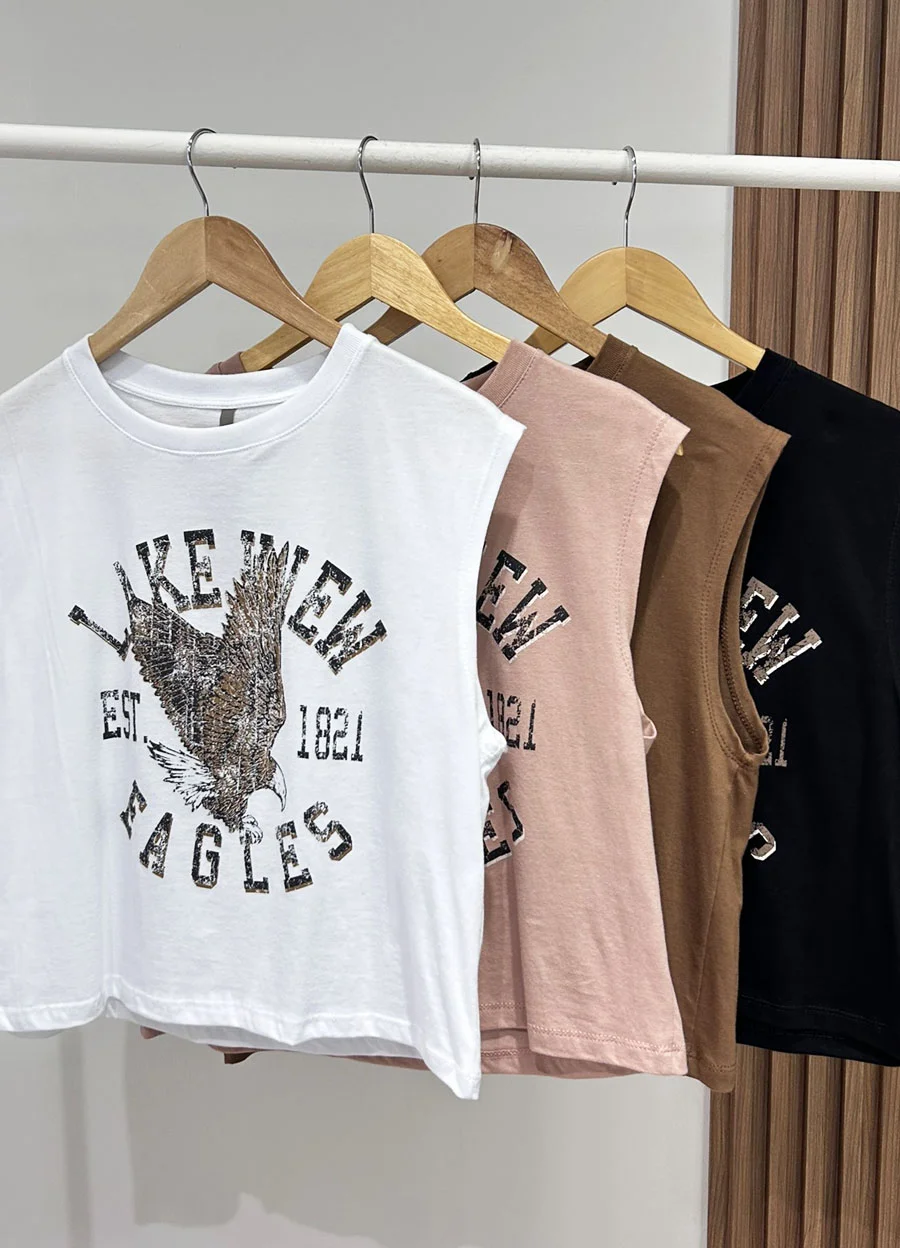 Remera LAKE sin mangas 