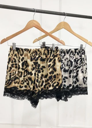 Short lencero con puntilla - Vista 5