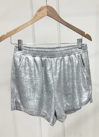 Short rustico metalizado al corte - Vista 5