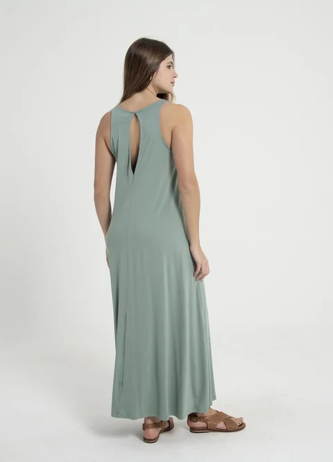 Vestido largo gota twister