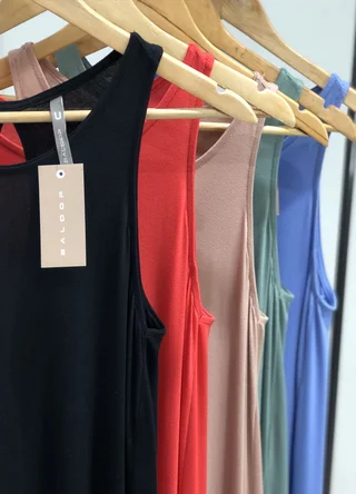 Vestido largo gota twister - Vista 4