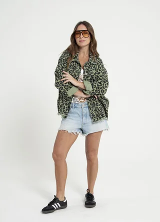 Chaqueta animal print - Vista 2