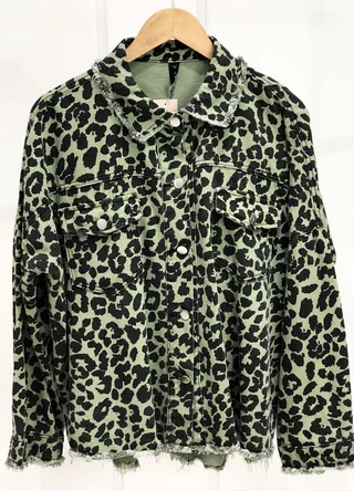 Chaqueta animal print - Vista 6