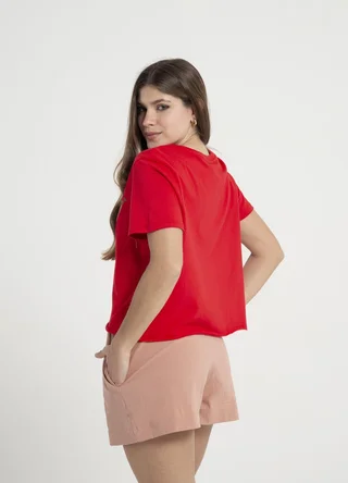 Remera LIBERTY al corte - Vista 4