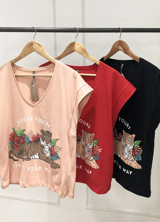 Remera LIFE IS YOURS