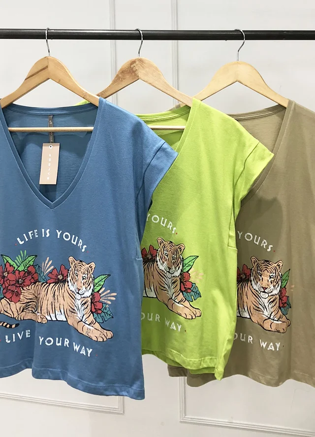 Remera LIFE IS YOURS