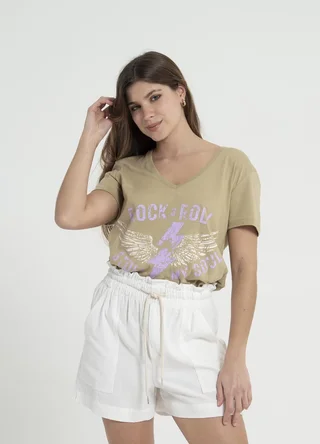 Remera ROCK & ROLL RAYO - Vista 2