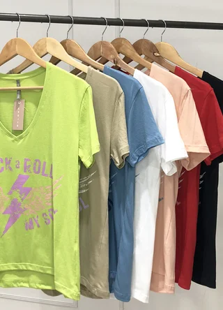 Remera ROCK & ROLL RAYO - Vista 4