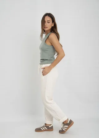 Babucha tejido rustico - Vista 5