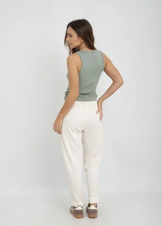 Babucha tejido rustico - Vista 6