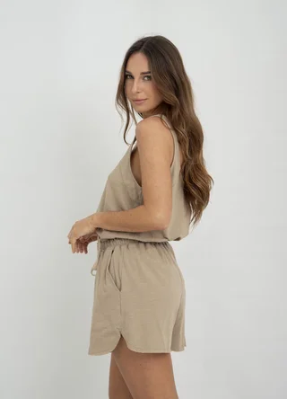 Short jersey flame con tajito - Vista 3