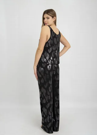 Musculosa campanita metalizada print - Vista 5