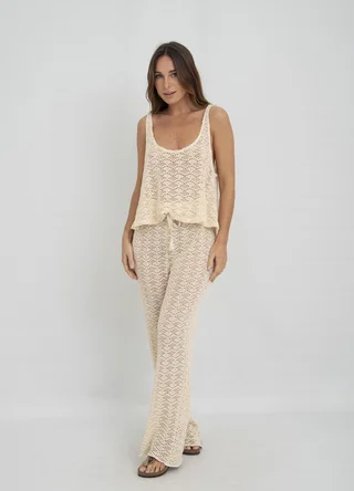 Musculosa campanita crochet - Vista 1