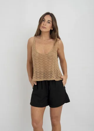 Musculosa campanita crochet - Vista 5