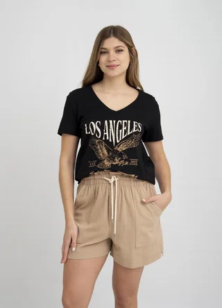 Remera LOS ANGELES AGUILA - Vista 1