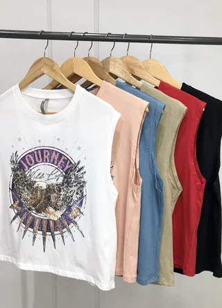 Remera JOURNEY sin mangas - Vista 5