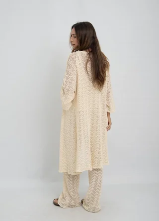 Kimono largo crochet - Vista 2