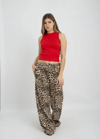 Maxi palazzo print - Vista 2