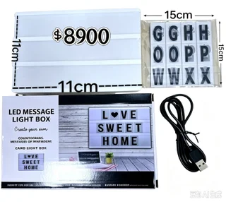 PIZARRA LED A6 COMPACTA PARA MENSAJES  - Vista 1