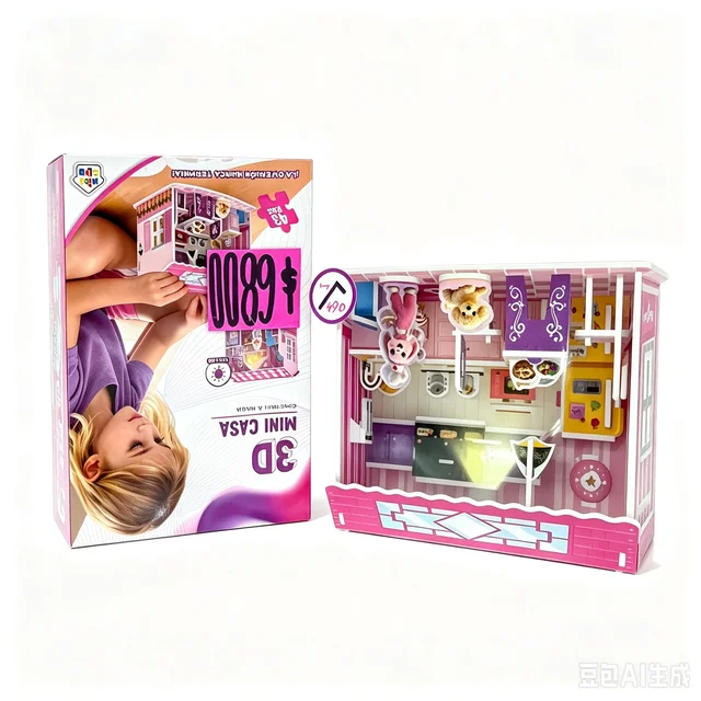 ROMPECABEZAS MINI CASA 43PCS