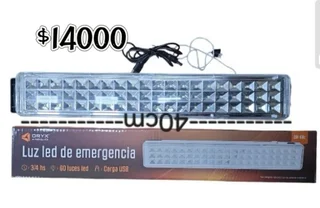 LUZ EMERGENCIA 60LED - Vista 1