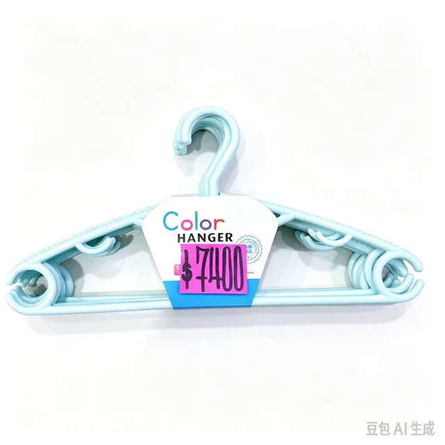PERCHA PLASTICA*10U