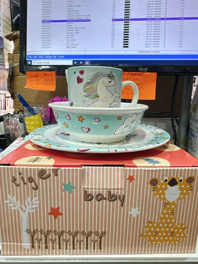 SET PLATOS*BOWL*TAZA