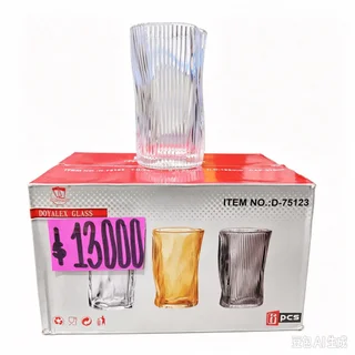 SET 6 VASO VIDRIO - Vista 3