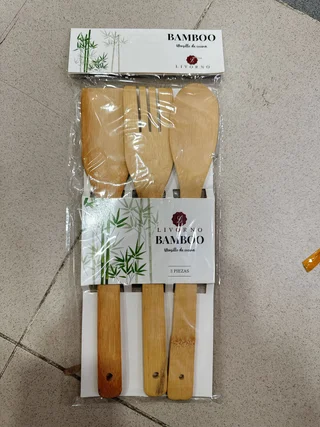 UTENSILLIOS BMBOO SET*3 - Vista 1