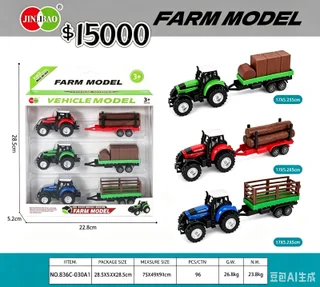 SET TRACTOR METAL - Vista 2