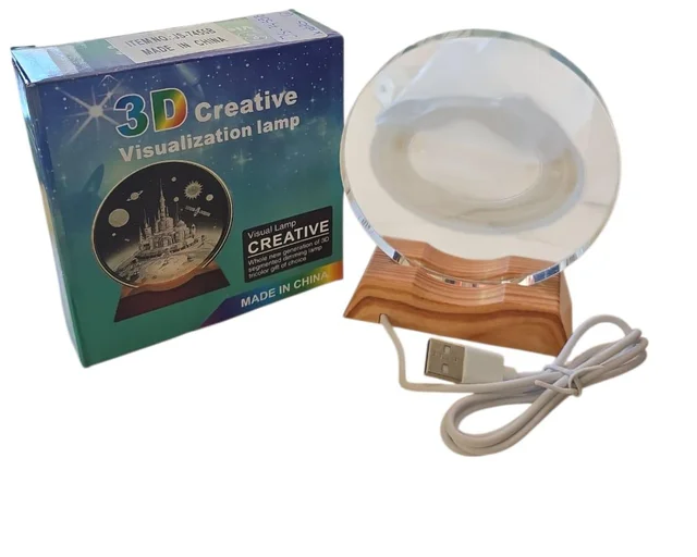 3D LUZ LAMPARA