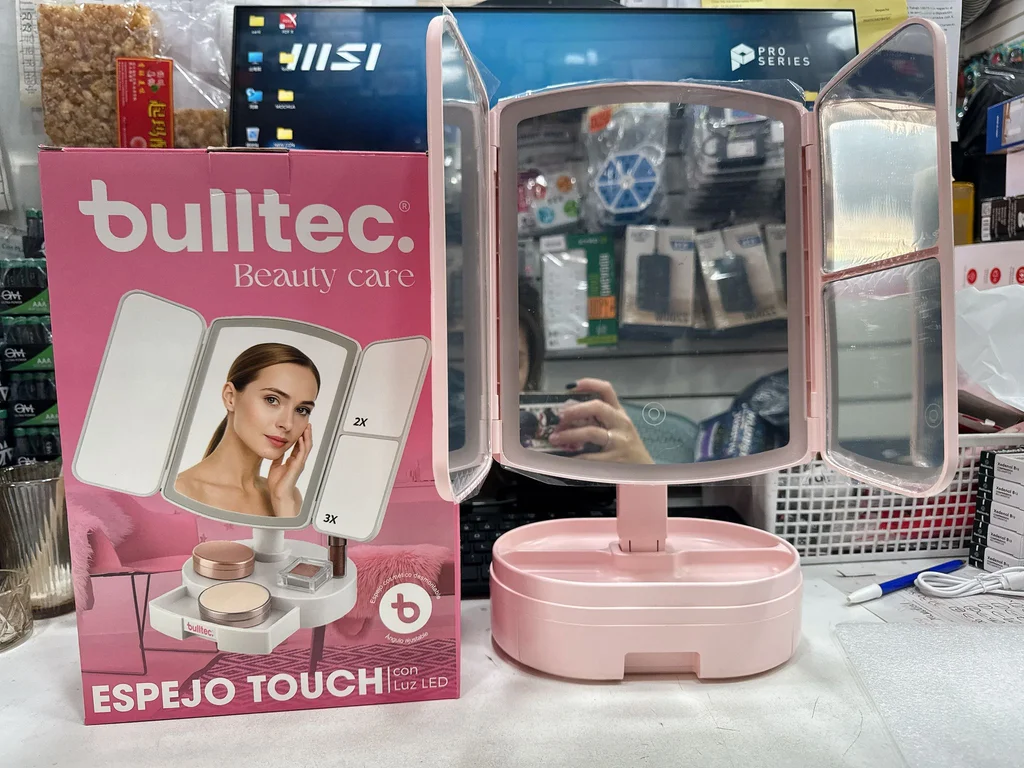 espejo con luz