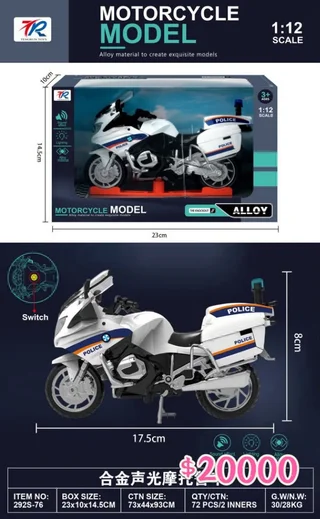 MOTO METAL 1:12 - Vista 1