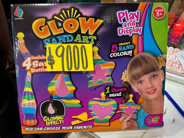 GLOW SAND ART