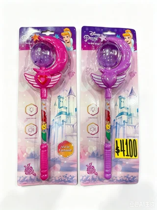 VARITA DE PRINCESA CON LUZ Y SONIDO - Vista 2