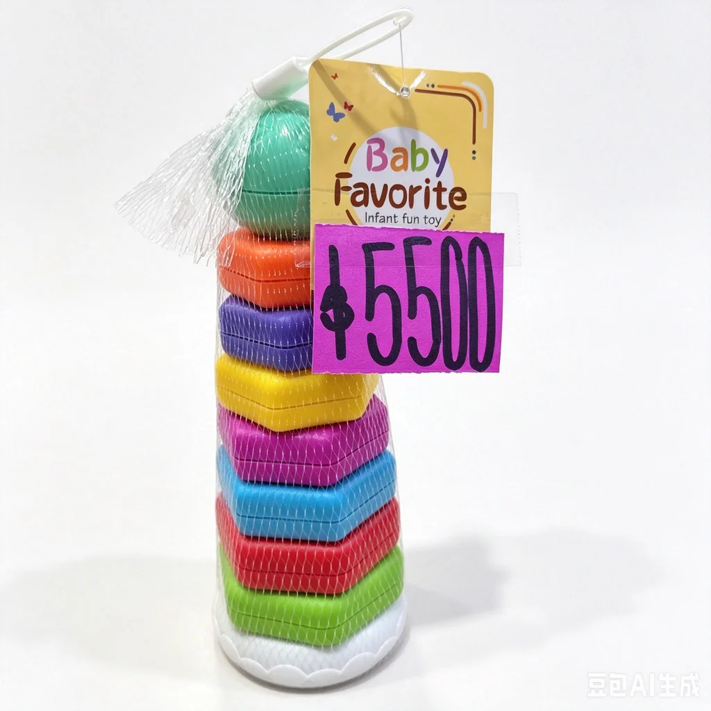 TORRE DE BLOQUES PARA BEBE