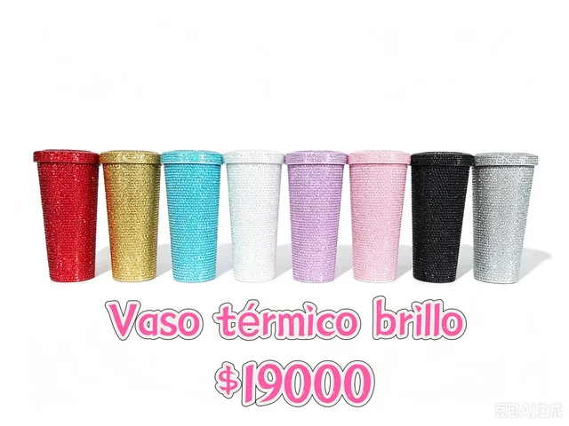 BOTELLA TERMICA C/BRILLO 500ML
