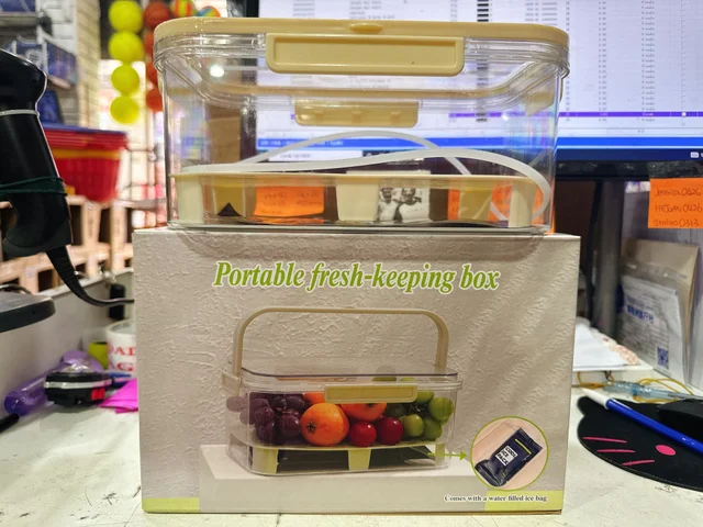 CONTENEDOR PLASTICO MULTIUS PARA ALIMENTOS
