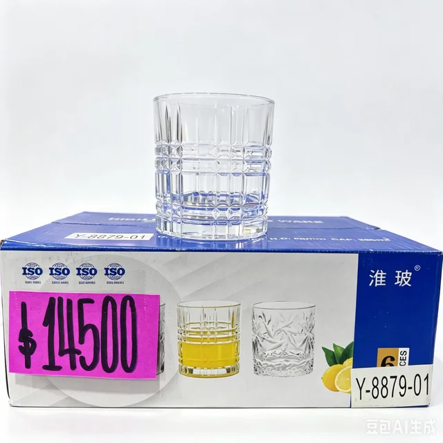 VASO VIDRIO*6