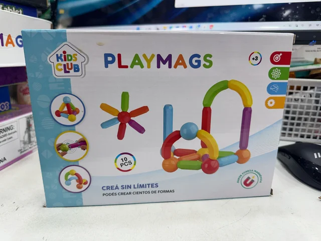 JUEGO DE BLOQUES MAGNETICOS 10P