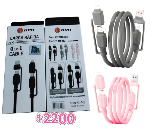 CABLE 4 IN 1 