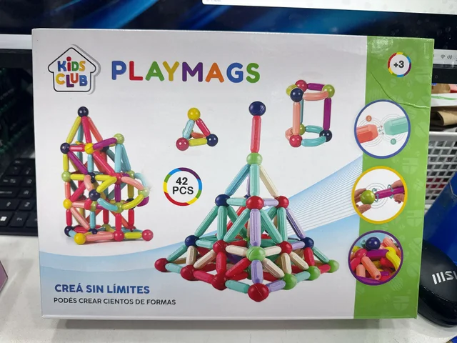 JUEGO DE BLOQUES MAGNETICOS 42 PZAS