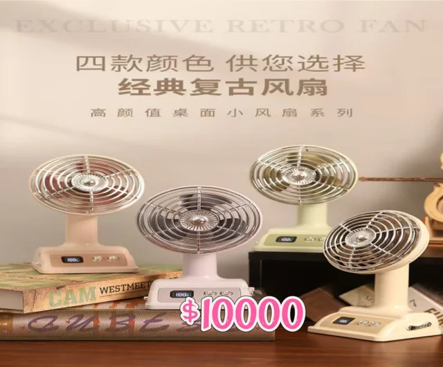 VENTILADOR DE MANO USB