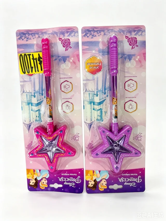 VARITA DE PRINCESA CON LUZ Y SONIDO